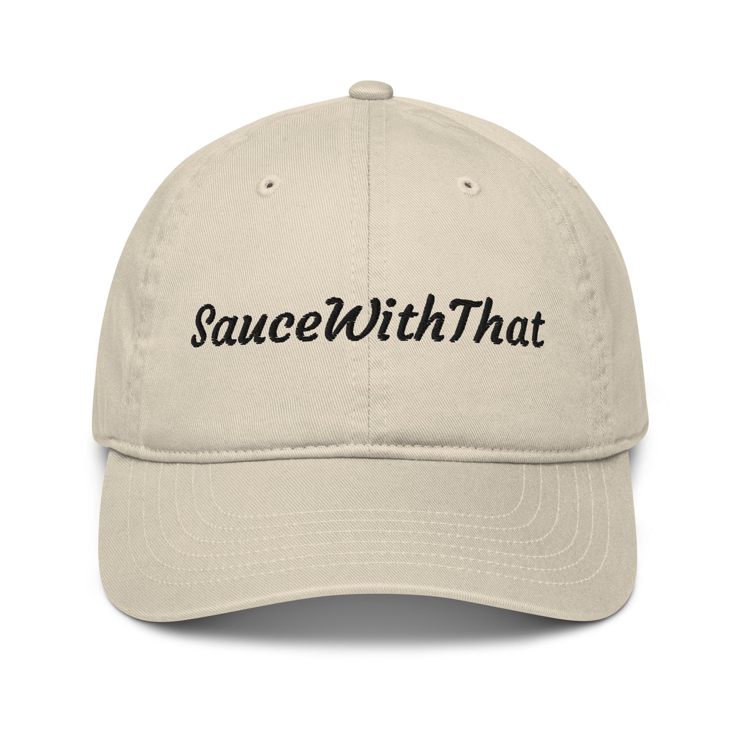 SauceWithThat Organic dad hat