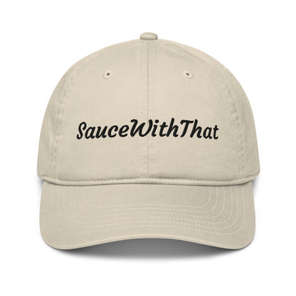 SauceWithThat Organic dad hat