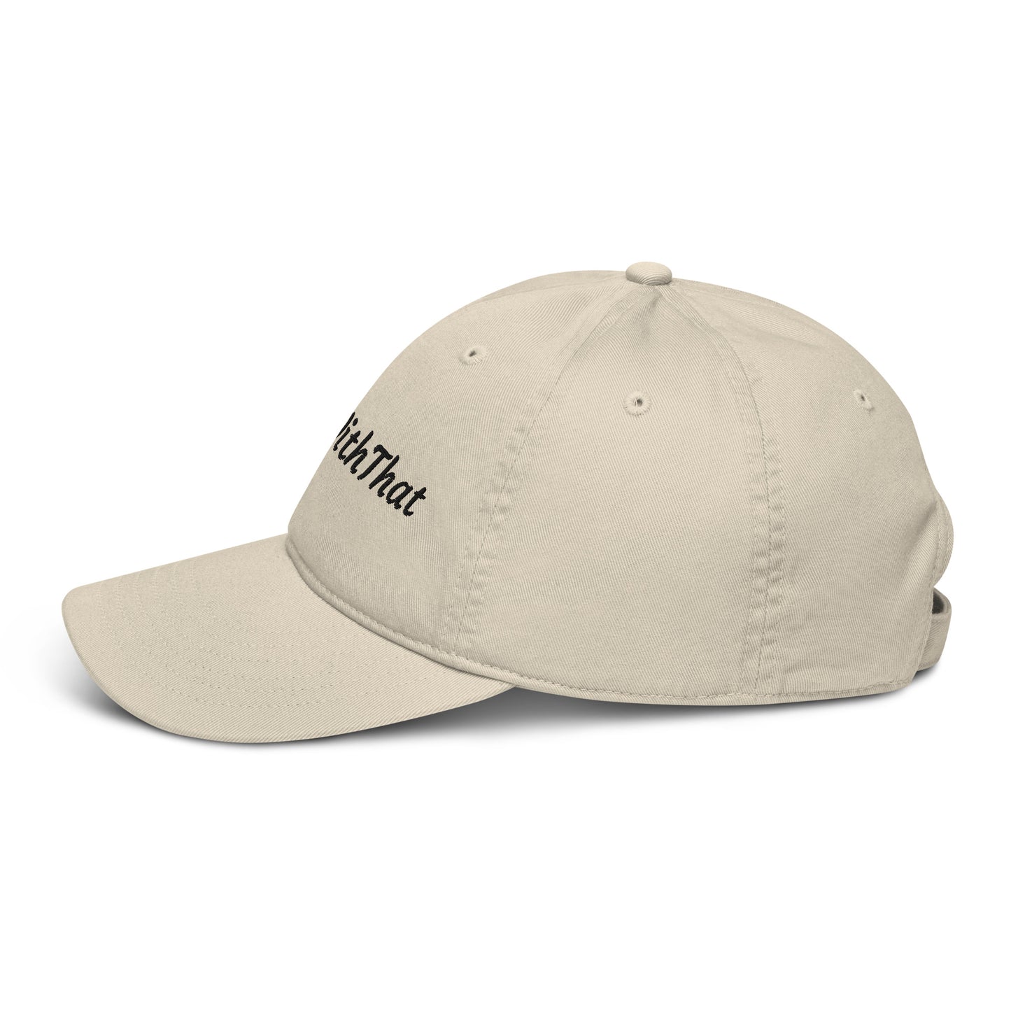 SauceWithThat Organic dad hat