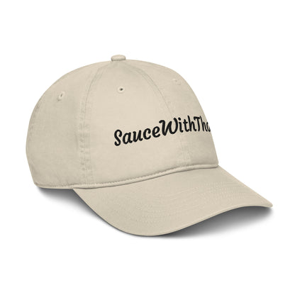 SauceWithThat Organic dad hat